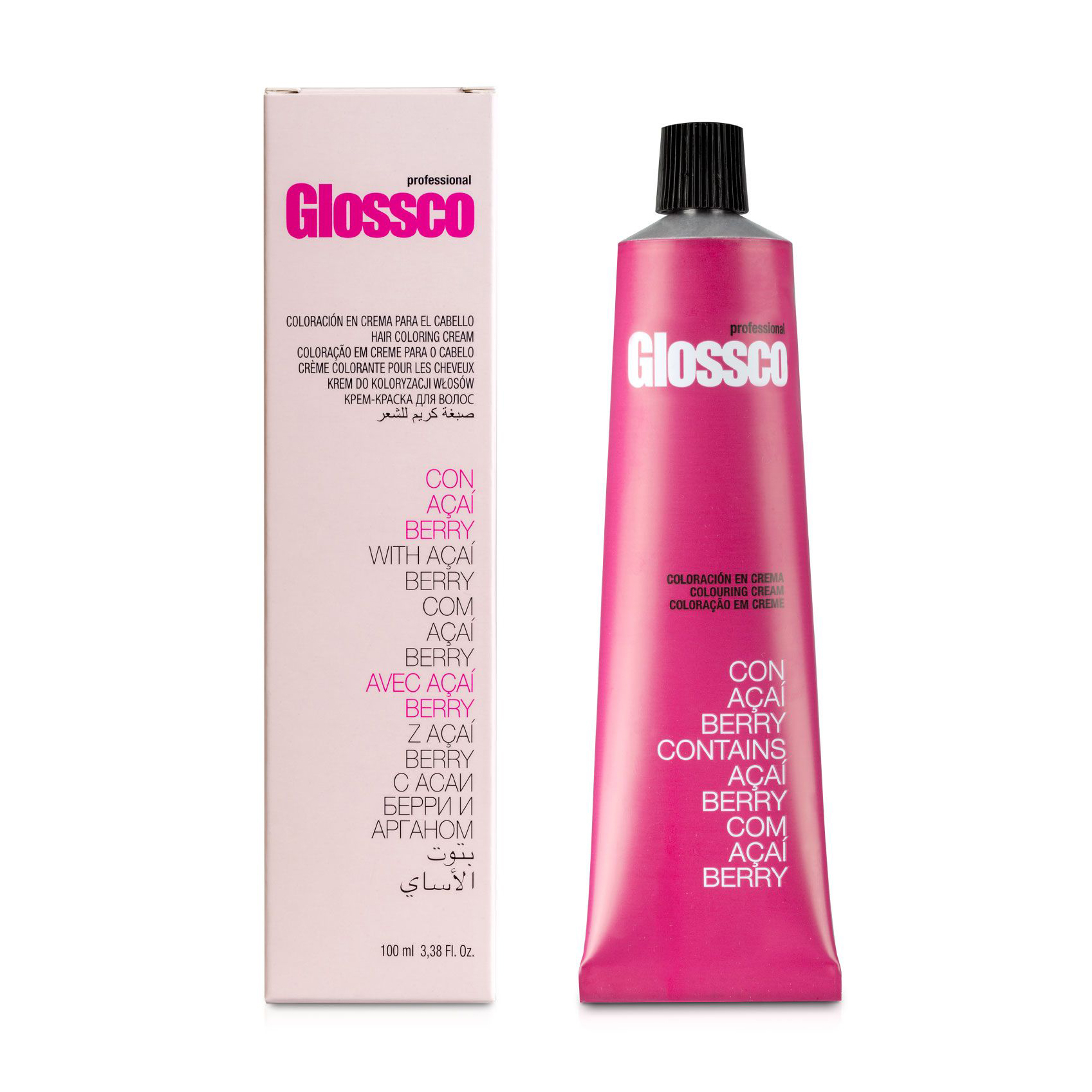 Перманентна крем-фарба для волосся Glossco Professional Hair Coloring Cream 12.18 Platinum Cobalt, 100 мл