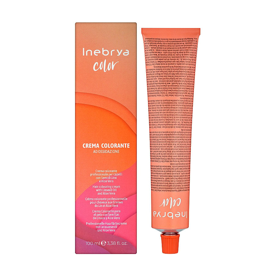 Перманентна крем-фарба для волосся Inebrya Color 6/1 Dark Blonde Ash, 100 мл