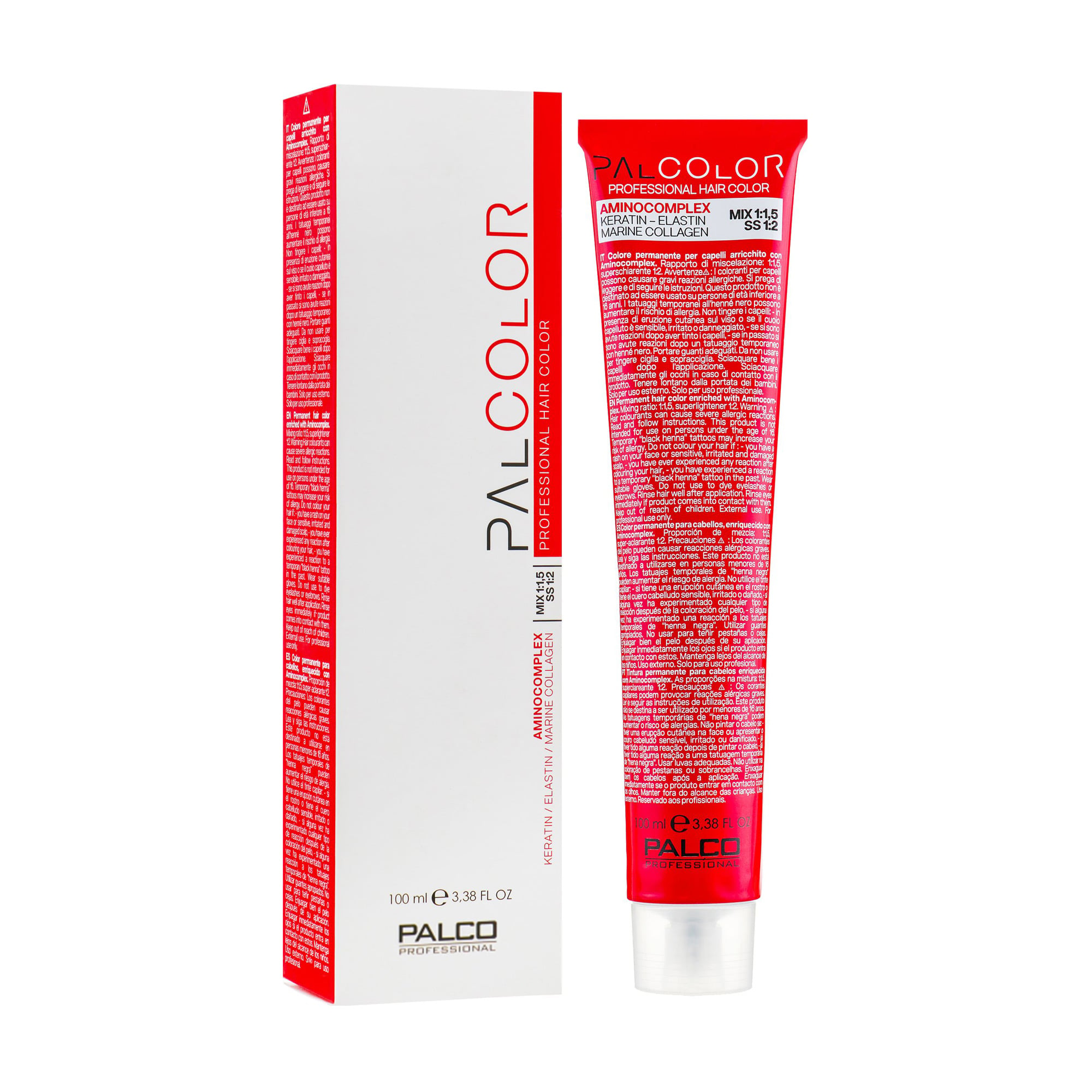 Перманентна крем-фарба для волосся Palco Professional Palcolor Professional Hair Color Silver, 100 мл (коректор)