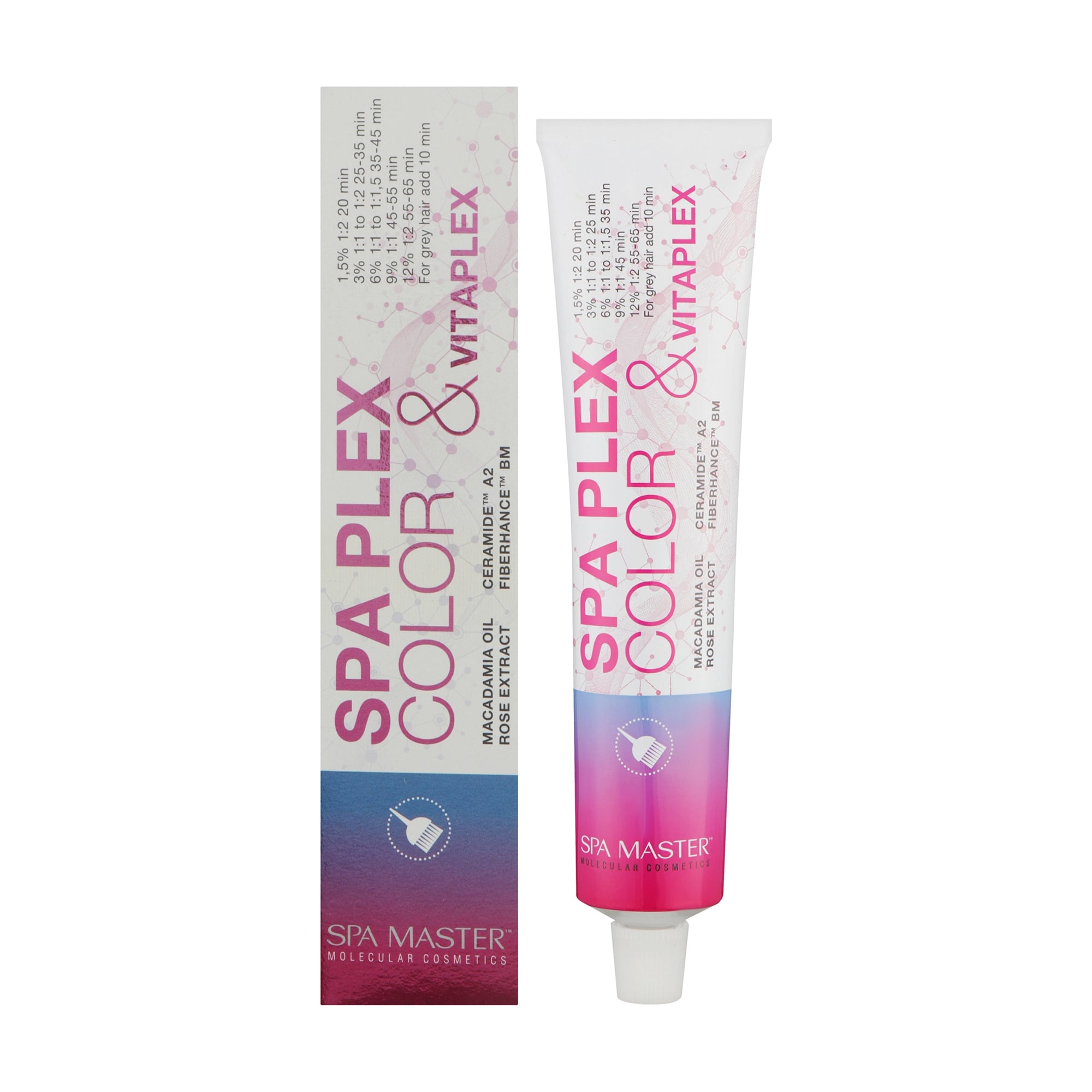Перманентна крем-фарба для волосся Spa Master Basic Line Spa Cream Color 100/OONN Надсвітлий блонд посилений, 100 мл