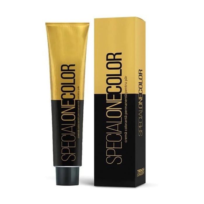 Перманентна крем-фарба для волосся Trendy Hair Special One Color Permanent Hair Coloring Cream 8.71 Smoky Hazelnut Light Blonde, 60 мл