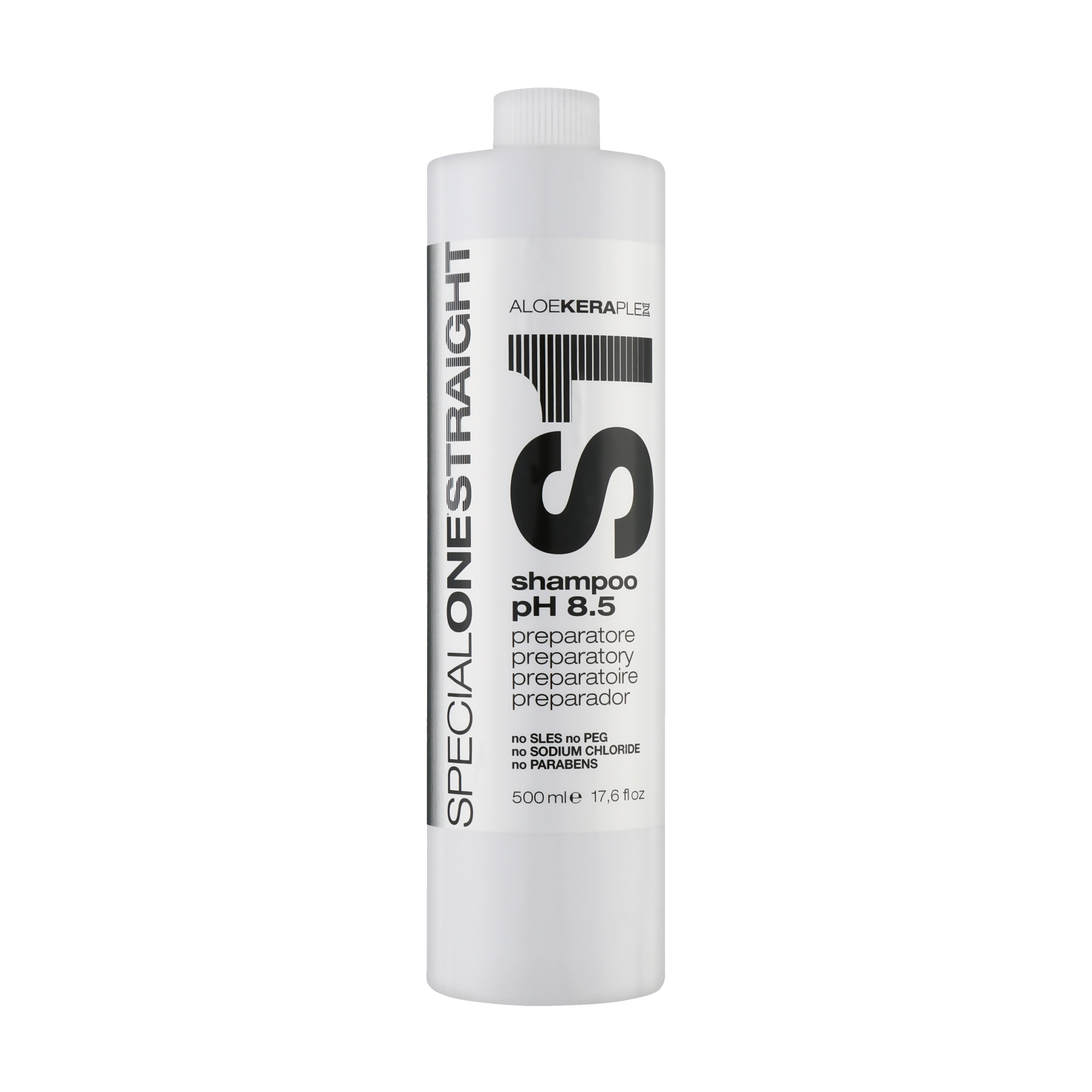 Підготовчий лужний шампунь для волосся Trendy Hair Special One Straight S1 pH 8.5 Preparatory, 500 мл