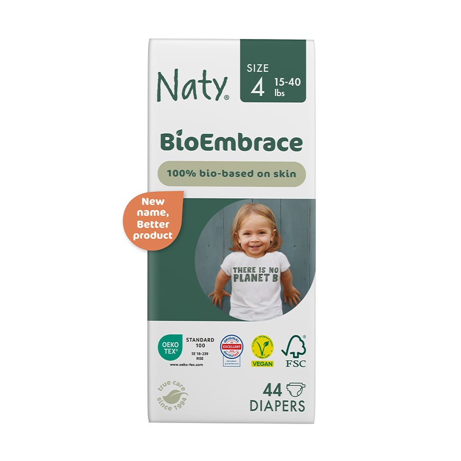Підгузки ECO by Naty BioEmbrace розмір 4 (15-40 кг), 44 шт