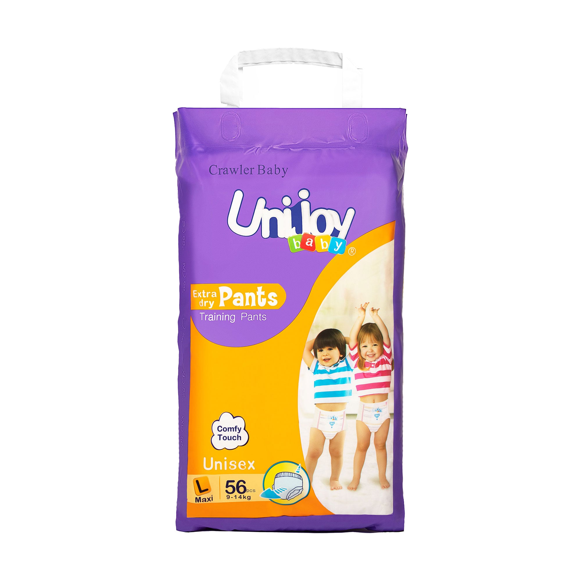 Підгузки-трусики Unijoy Training розмір L (9-14 кг), 56 шт