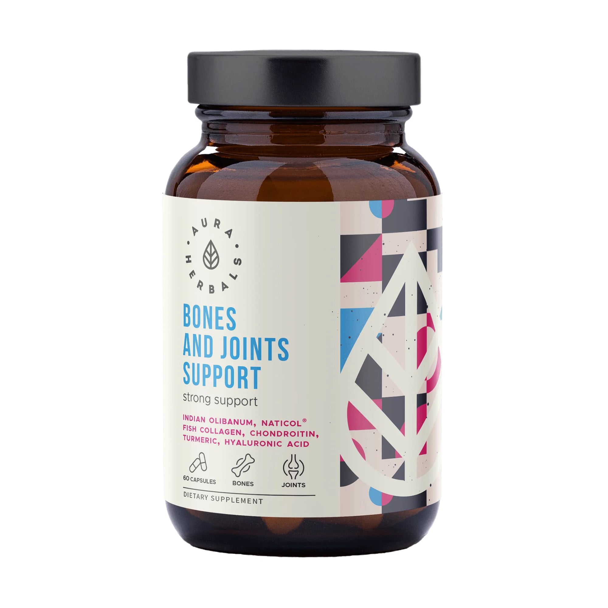 Підтримка кісток та суглобів Aura Herbals My Bones and Joints, 60 капсул