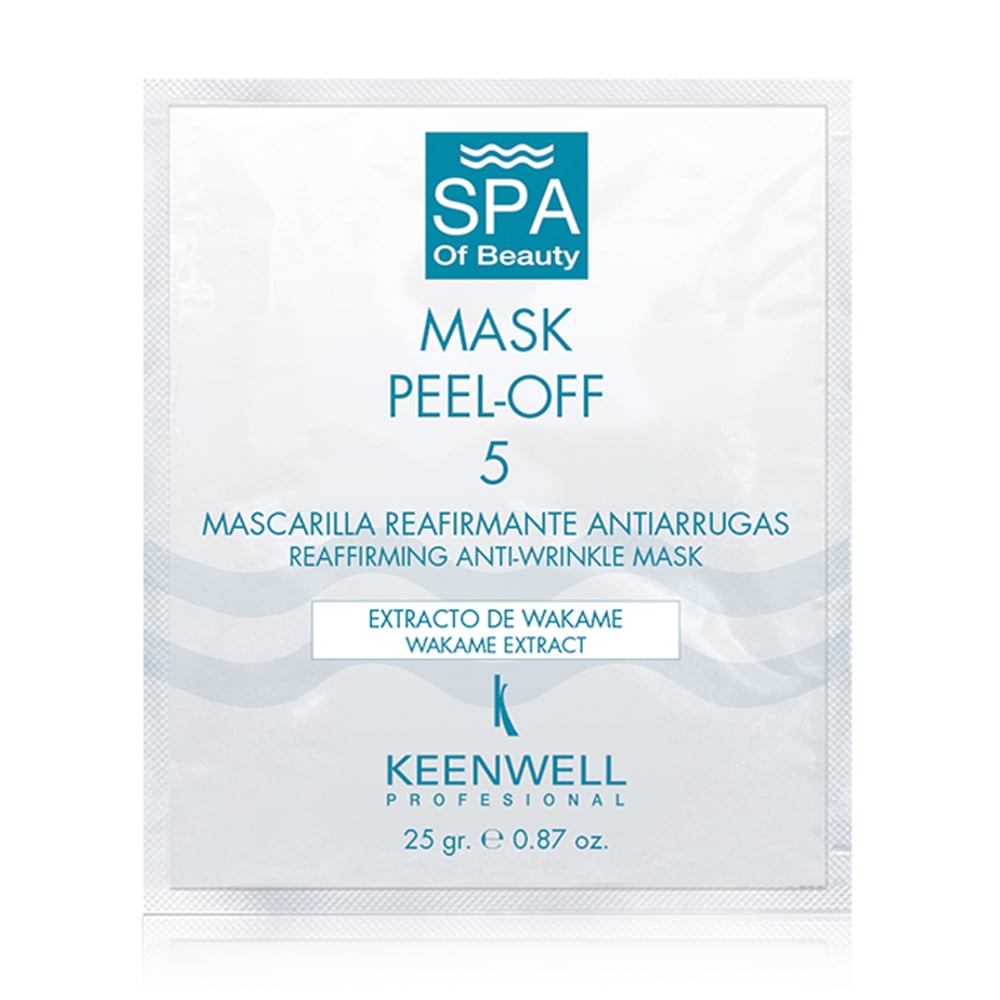 Підтягувальна антивікова альгінатна маска для обличчя Keenwell Spa Of Beauty Peel Off Mask 5, 25 г