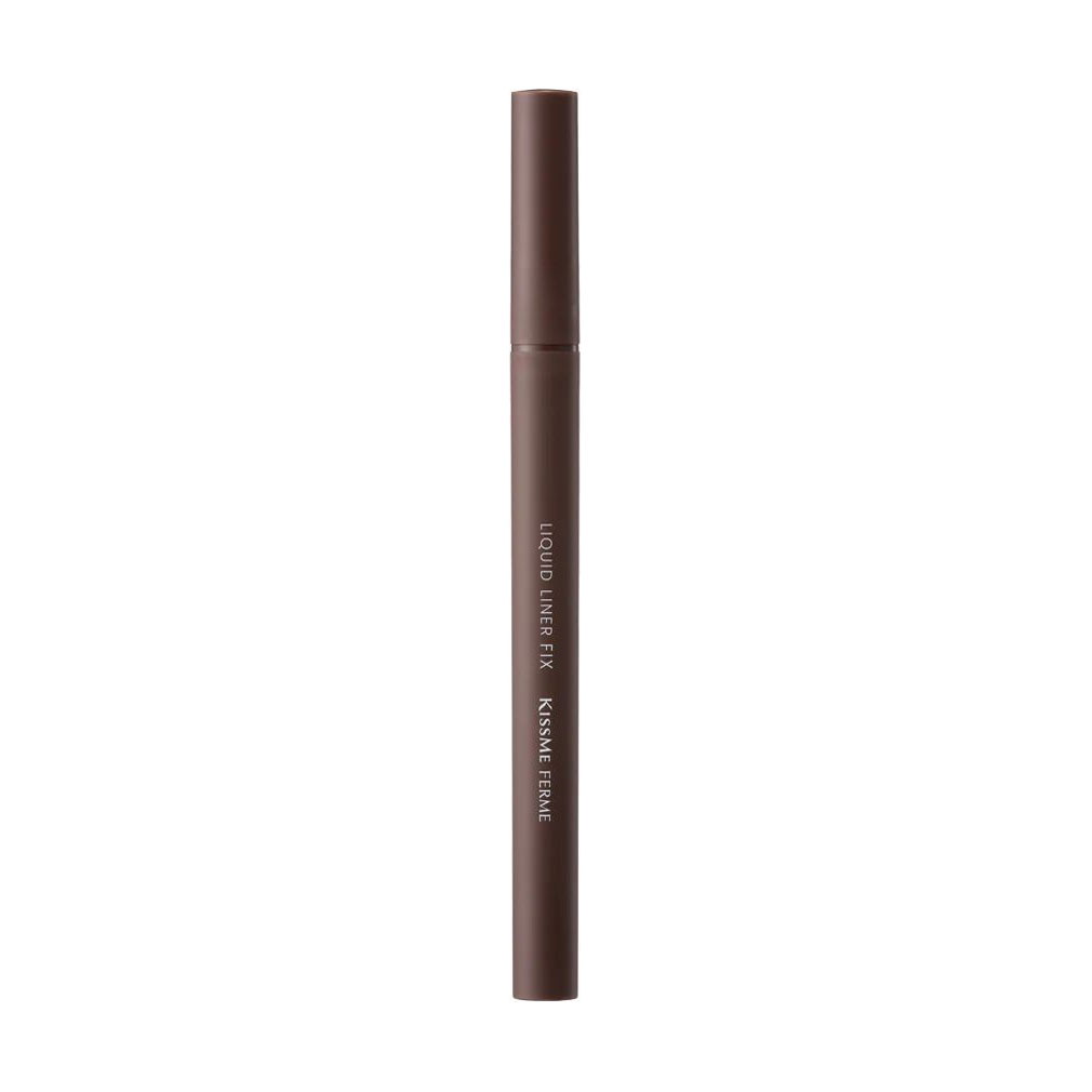 Підводка для очей Isehan Kiss Me Ferme Liquid Liner Fix 02 Dark Brown, 0.4 мл
