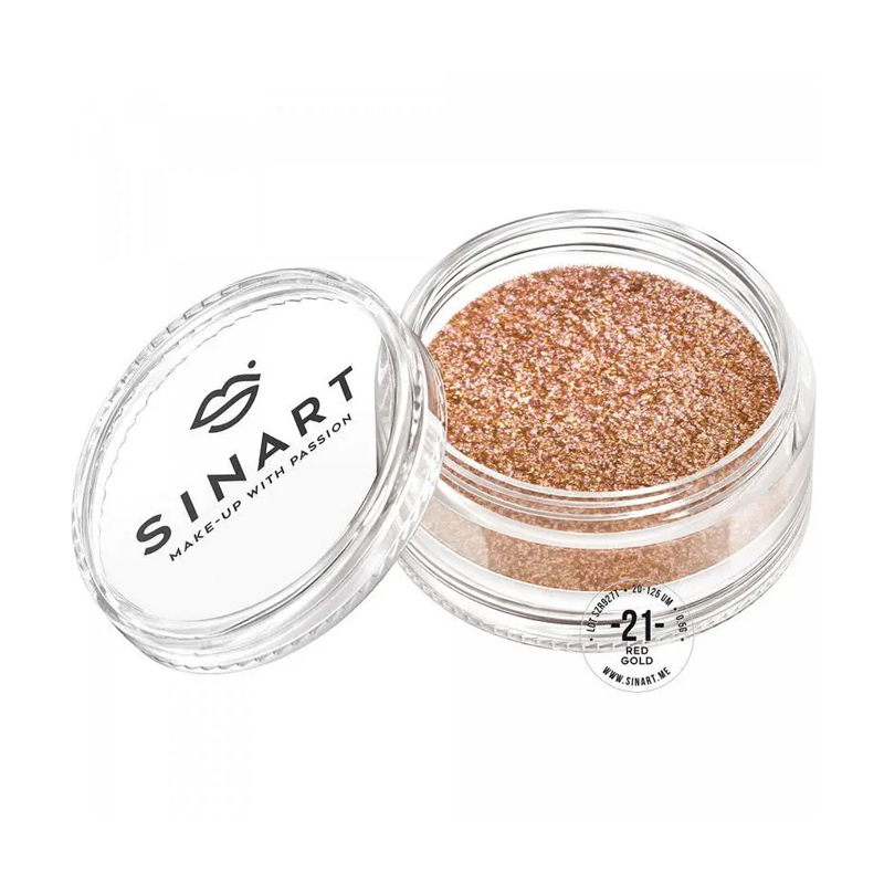Пігмент для повік Sinart Make-Up With Passion, 21 Red Gold, 0.5 г