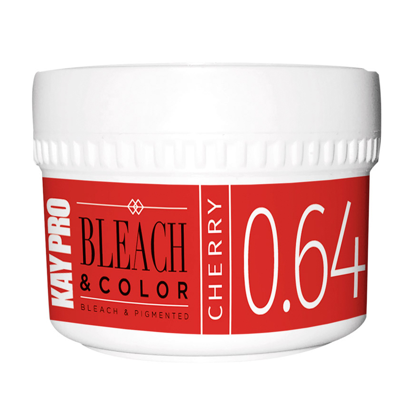 Пігментована знебарвлювальна паста KayPro Bleach &amp; Color Pigmented Paste, 0.64 Cherry, 70 мл