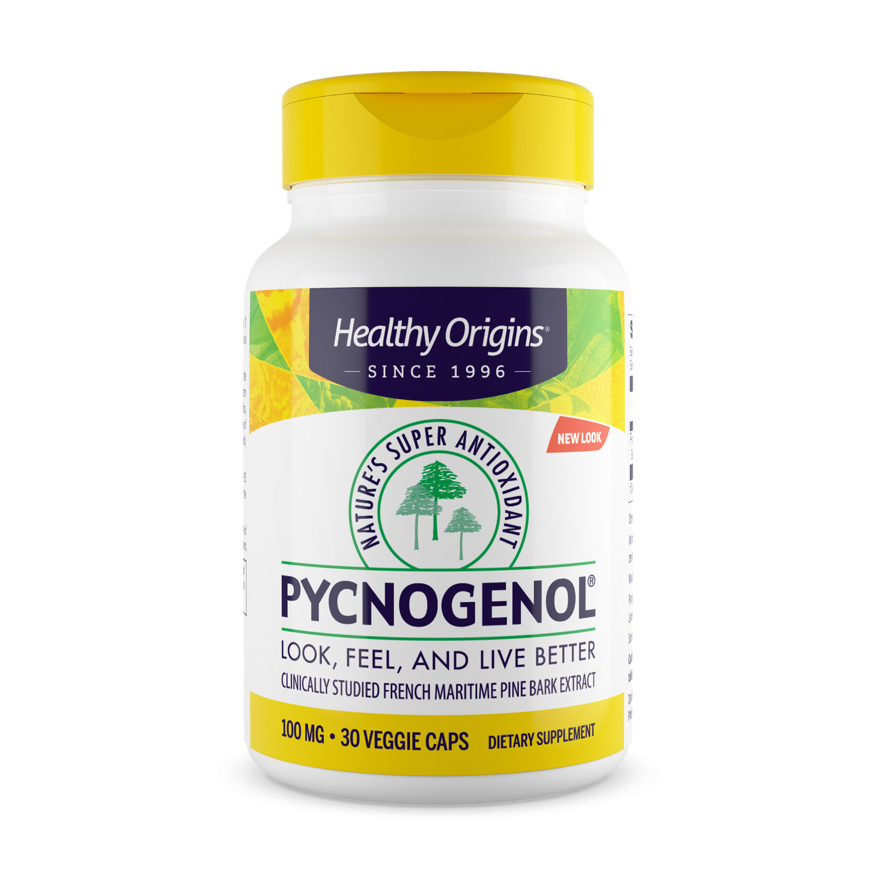 Пікногенол Healthy Origins Pycnogenol 100 мг, 30 капсул