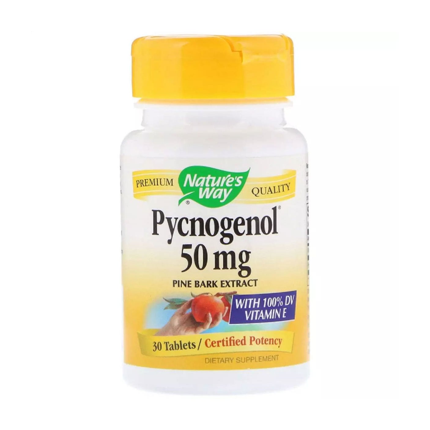 Пікногенол Nature's Way Pycnogenol 50 мг, 30 таблеток