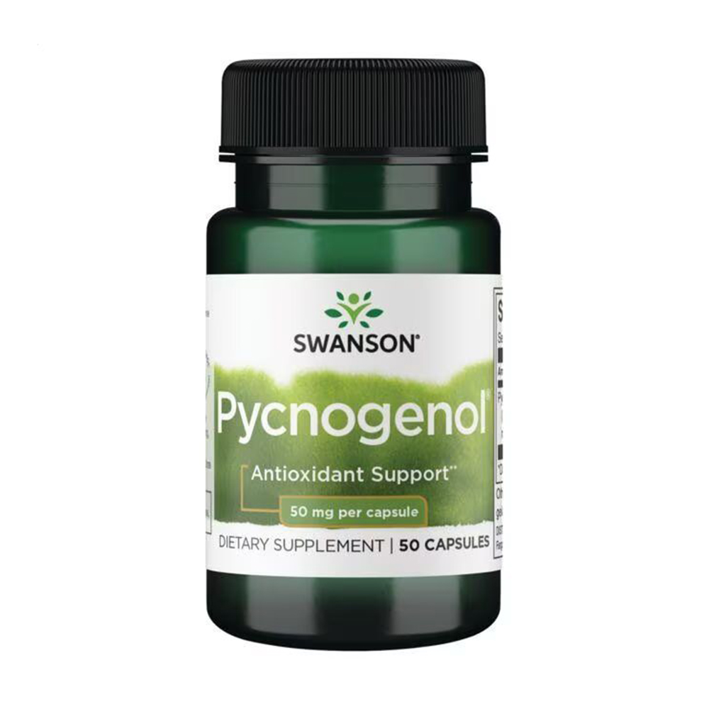 Пікногенол Swanson Pycnogenol 50 мг, 50 капсул