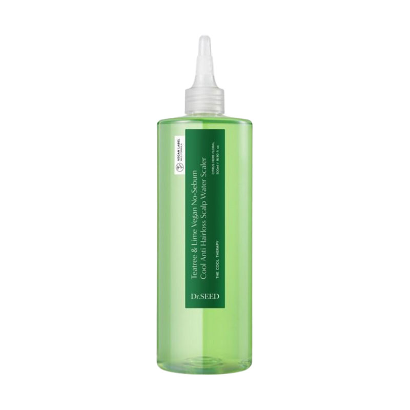 Пілінг для шкіри голови Dr. Seed Teatree &amp; Lime Vegan No-Sebum Cooling Water Scaler, 500 мл
