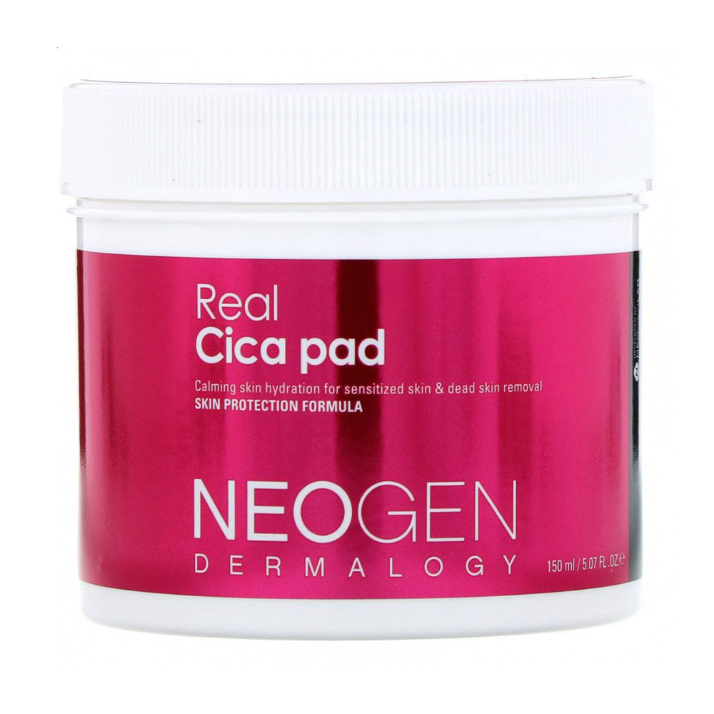 Пілінг-диски для обличчя Neogen Dermalogy Real Cica Pad, 150 мл