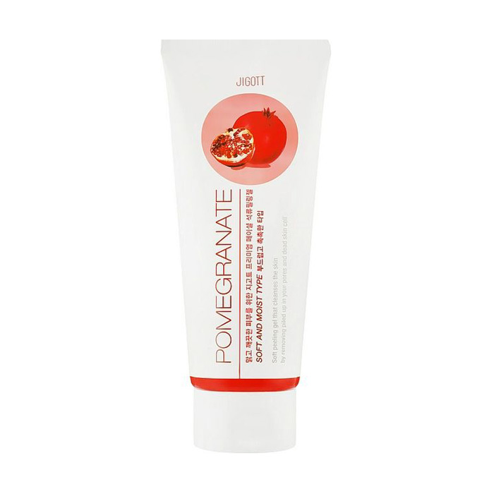 Пілінг-гель для обличчя Jigott Premium Facial Pomegranate Peeling Gel з екстрактом граната, 180 мл