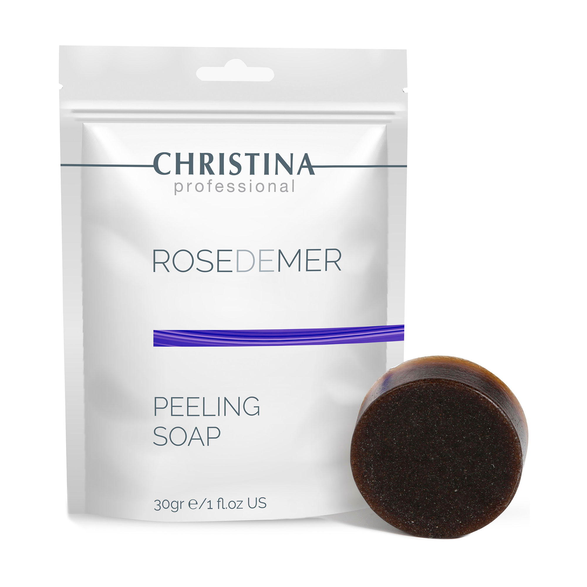 Пілінг-мило для обличчя та тіла Christina Rose De Mer Peeling Soap, 30 г