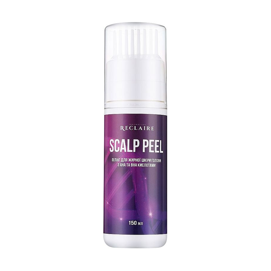 Пілінг Reclaire Scalp Peel для жирної шкіри голови, з AHA- та BHA-кислотами, 150 мл