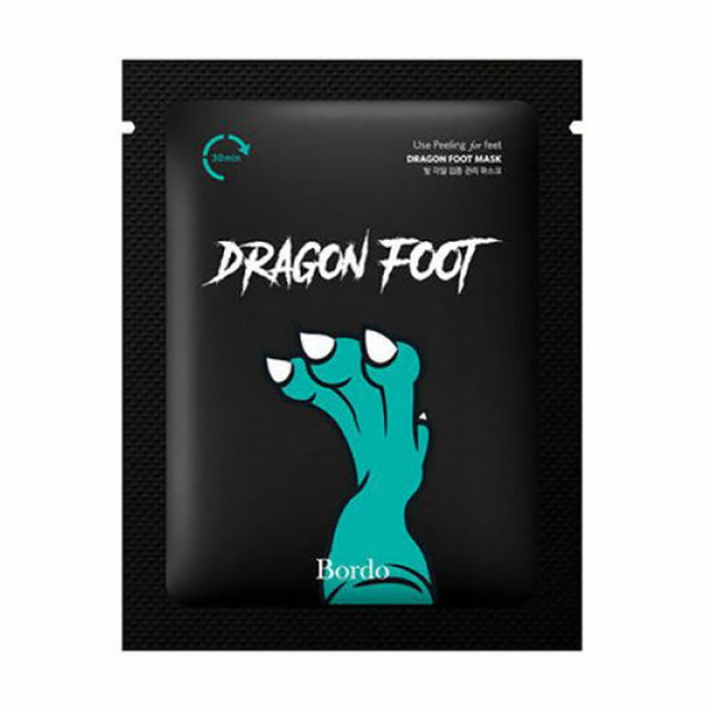 Пілінг-шкарпетки для ніг Bordo Dragon Foot Peeling Mask, 40 г