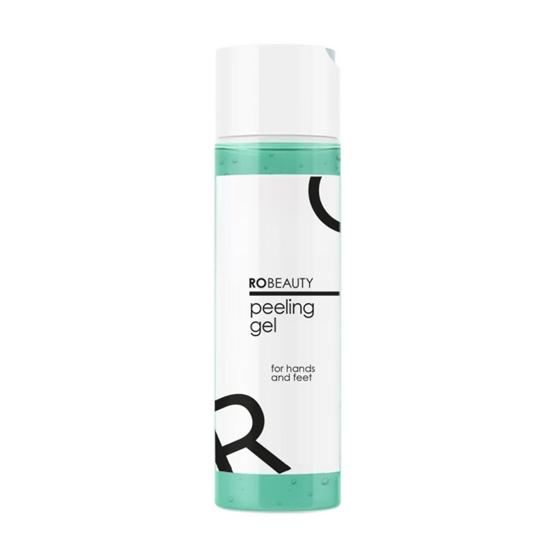 Пілінг-скатка для рук та ніг RoBeauty Peeling Gel з алое вера, екстрактом м'яти та AHA-кислотами, 200 мл