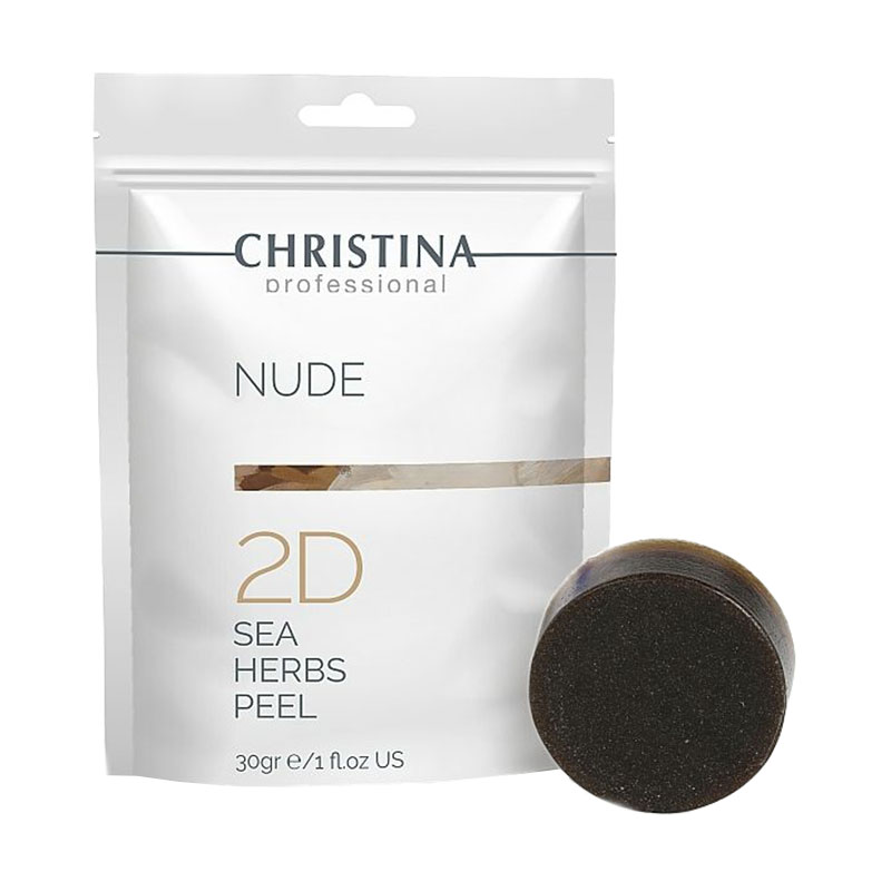 Пілінгове мило для тіла Christina Nude 2D Sea Herbs Peel, 30 г