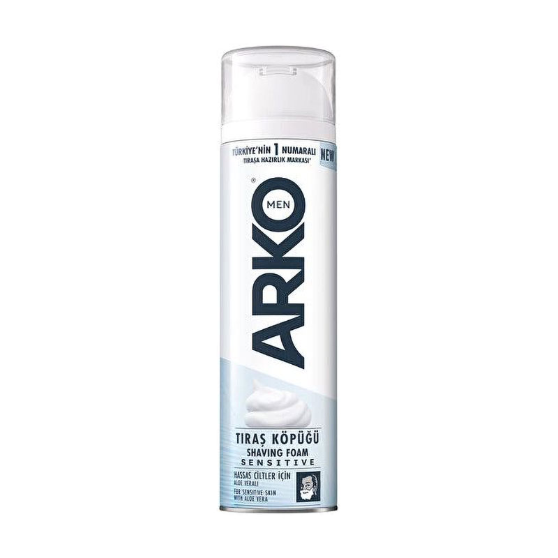 Піна для гоління ARKO Men Shaving Foam Sensitive, 200 мл