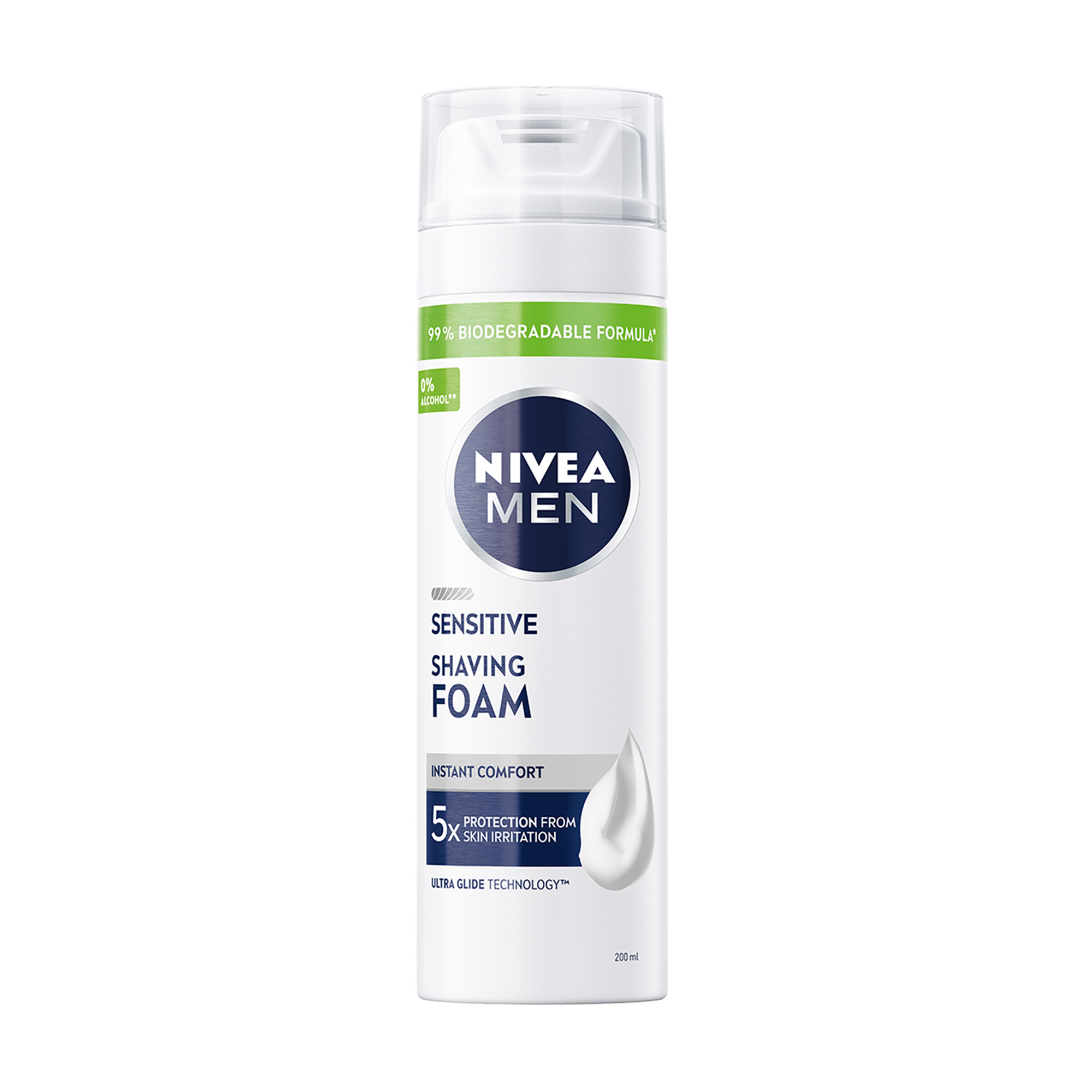 Піна для гоління NIVEA MEN для чутливої шкіри 200 мл