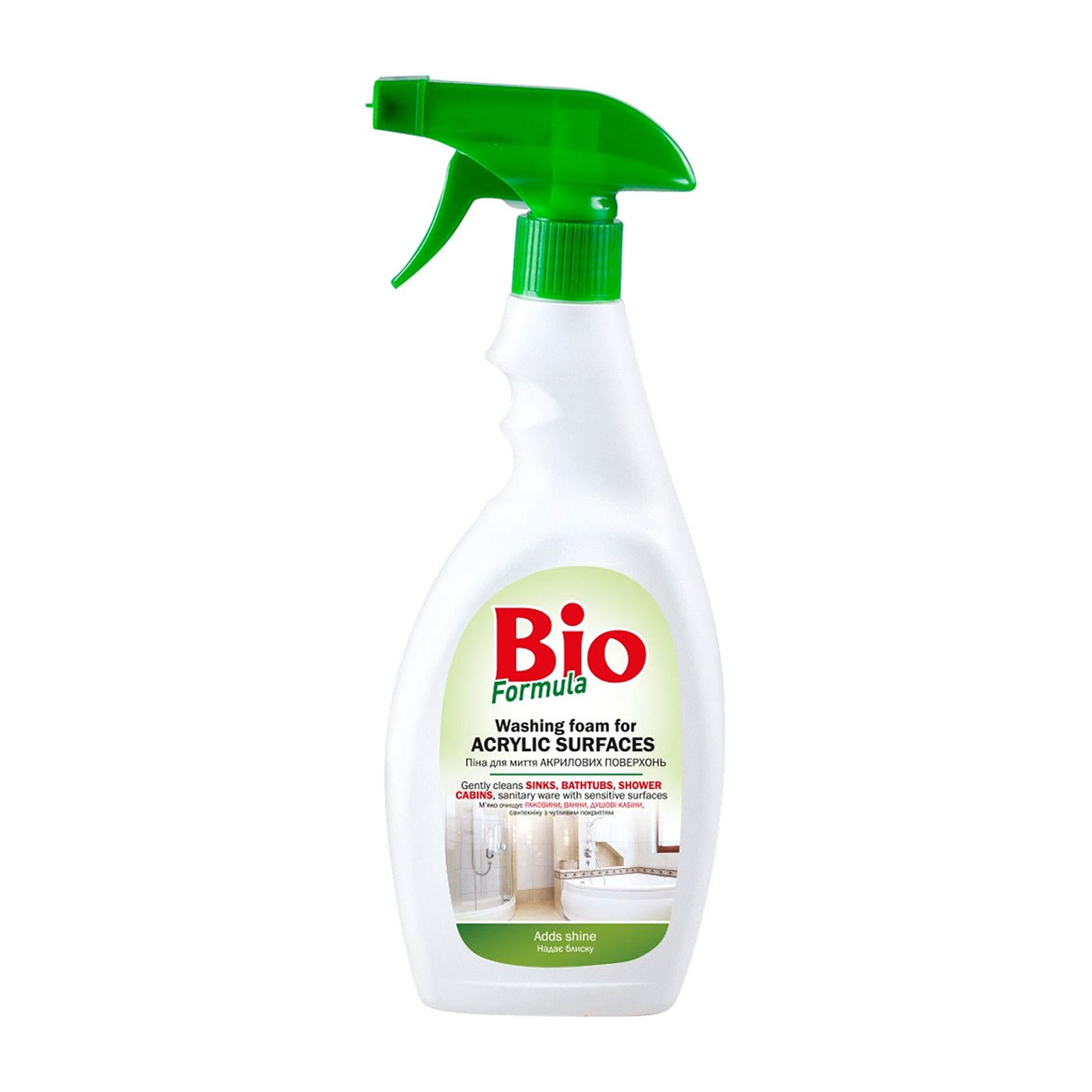 Піна для миття акрилових поверхонь Bio Formula, 500 мл