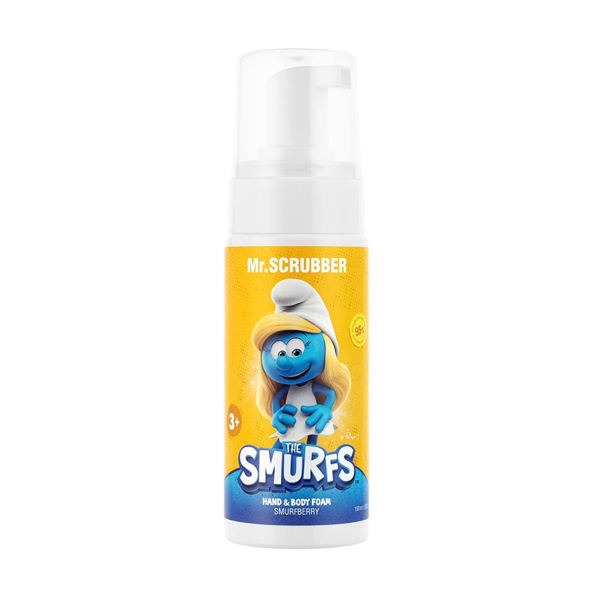 Піна для рук та тіла Mr.Scrubber The Smurfs Hand &amp; Body Foam, Smurfberry, 150 мл