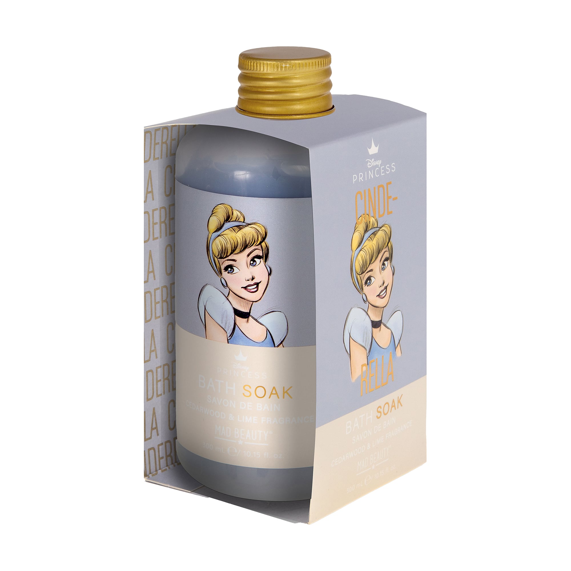 Піна для ванни Mad Beauty Disney Princess Bath Soak, Cinderella, 300 мл