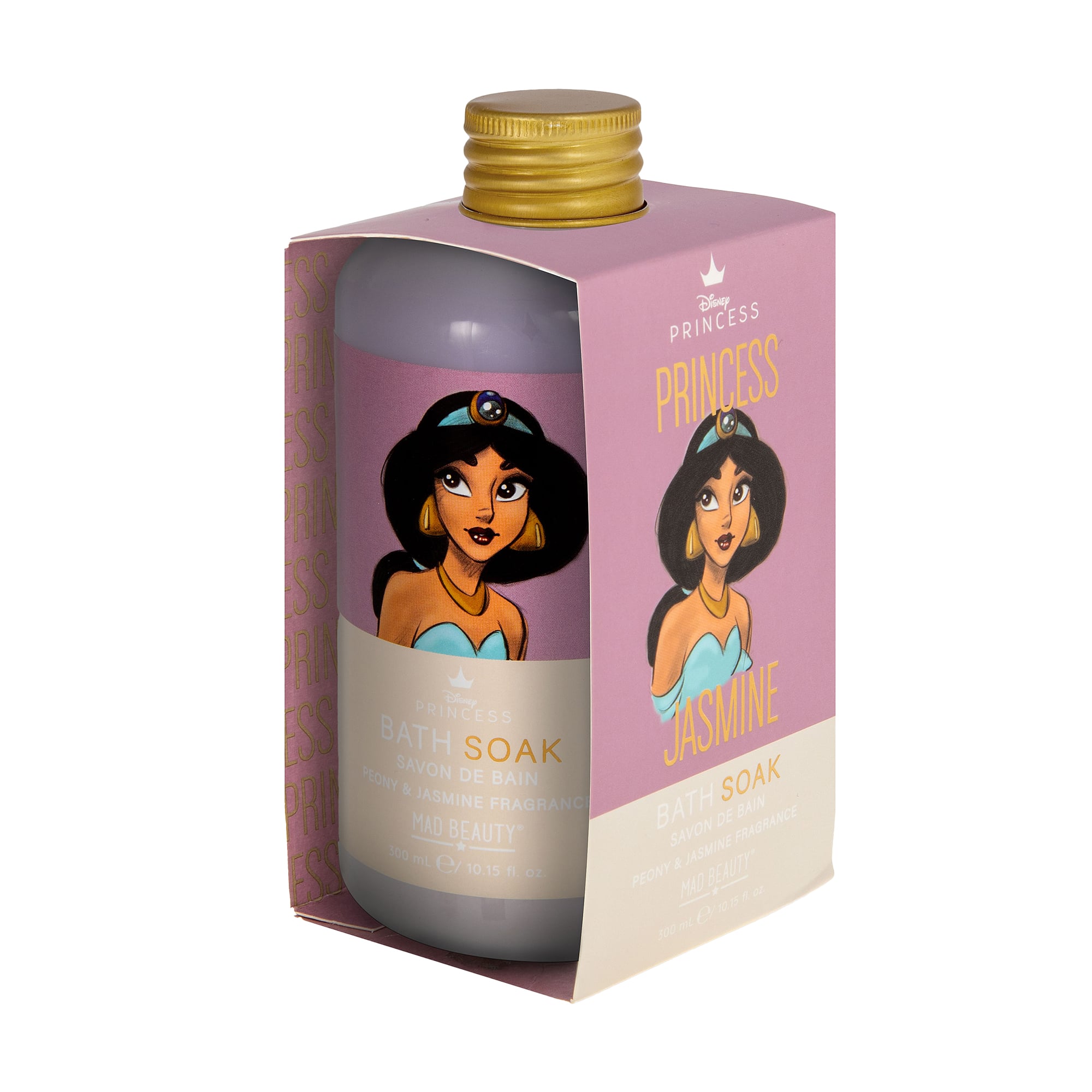 Піна для ванни Mad Beauty Disney Princess Bath Soak, Jasmine, 300 мл