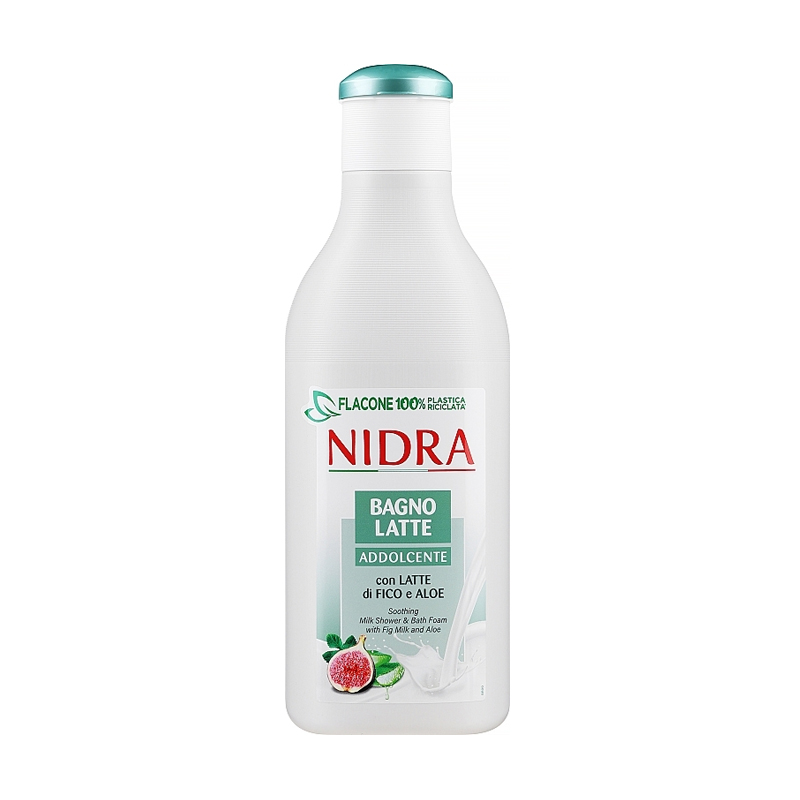 Піна-молочко для душу та ванни Nidra Soothing Milk Shower &amp; Bath Foam з інжирним молоком та алое, 750 мл