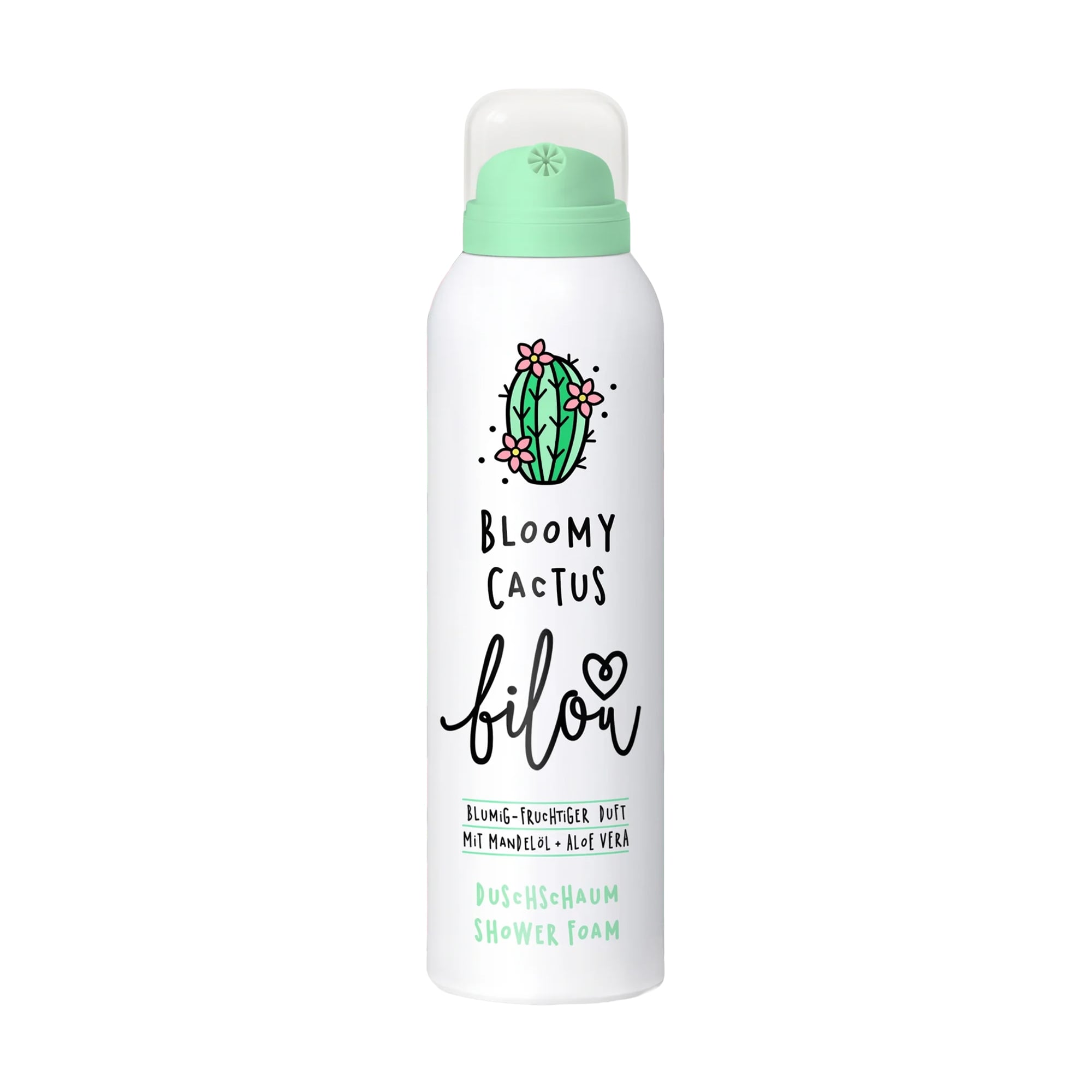 Пінка для душу Bilou Bloomy Cactus Shower Foam, 200 мл