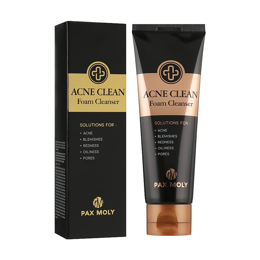 Пінка для обличчя Pax Moly Acne Clean Foam Cleanser анти акне, 120 мл