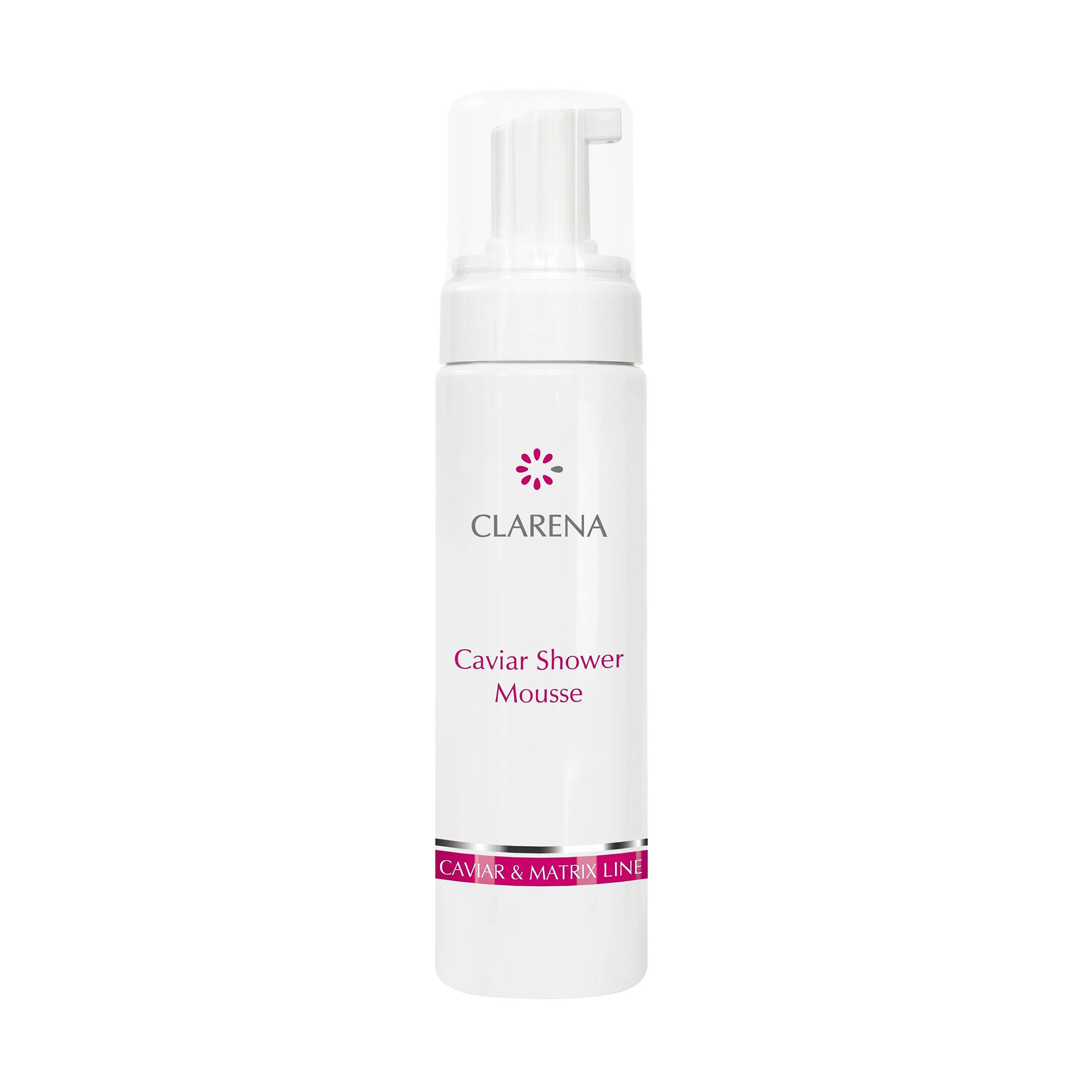 Пінка для очищення тіла Clarena Caviar &amp; Matrix Line Caviar Shower Mousse, 200 мл