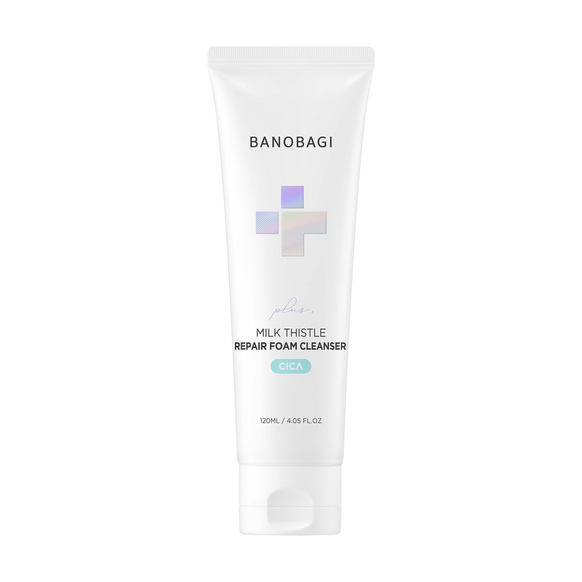 Пінка для вмивання Banobagi Milk Thistle Repair Cica Foam Cleanser Plus, 120 мл