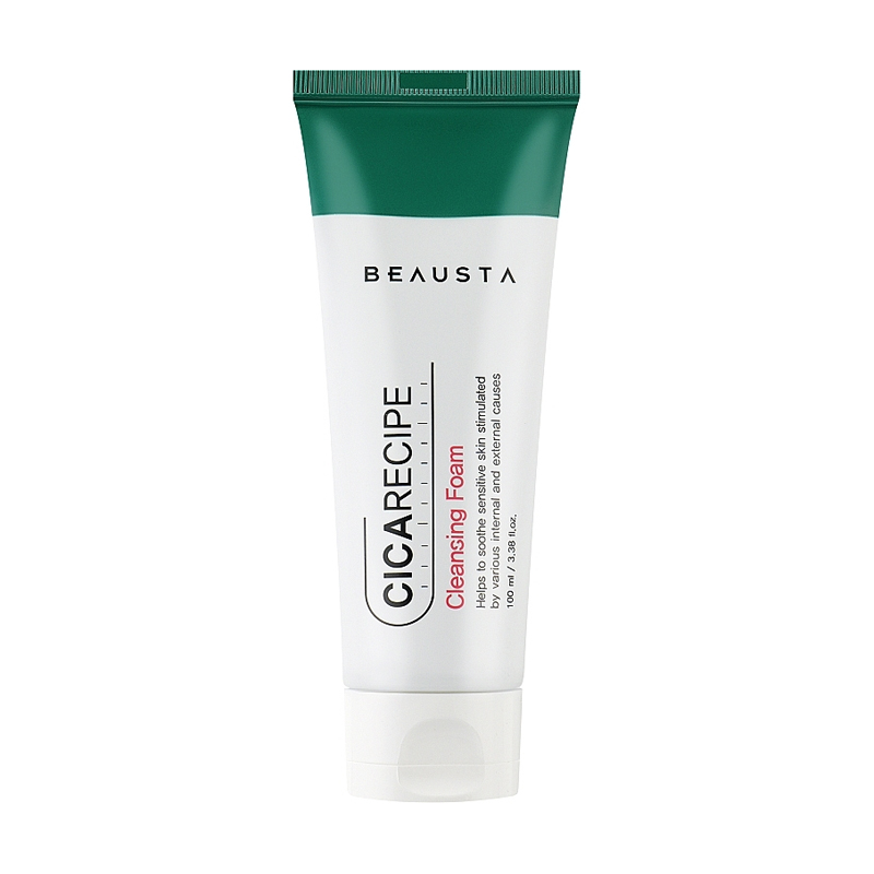 Пінка для вмивання Beausta Cicarecipe Cleansing Foam з центелою, 100 мл