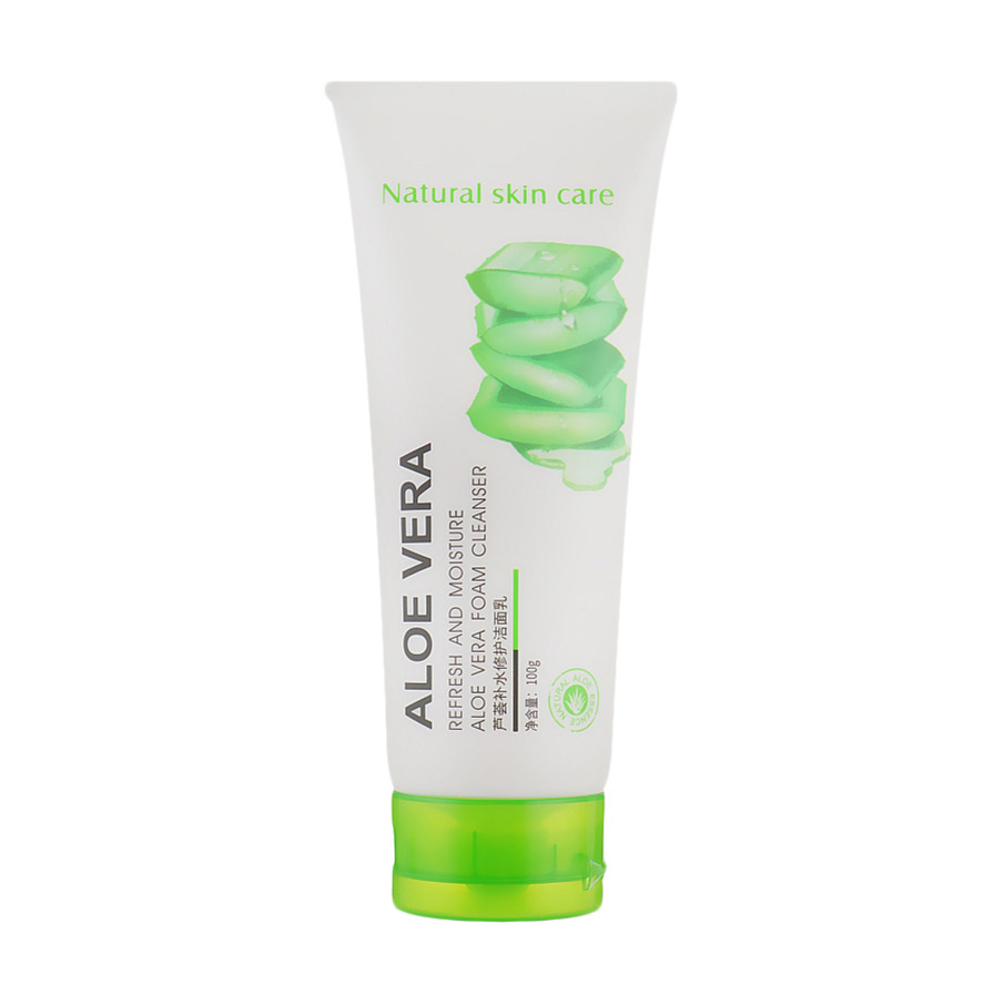 Пінка для вмивання Bioaqua Aloe Vera 92% Cleanser з алое вера, 100 г
