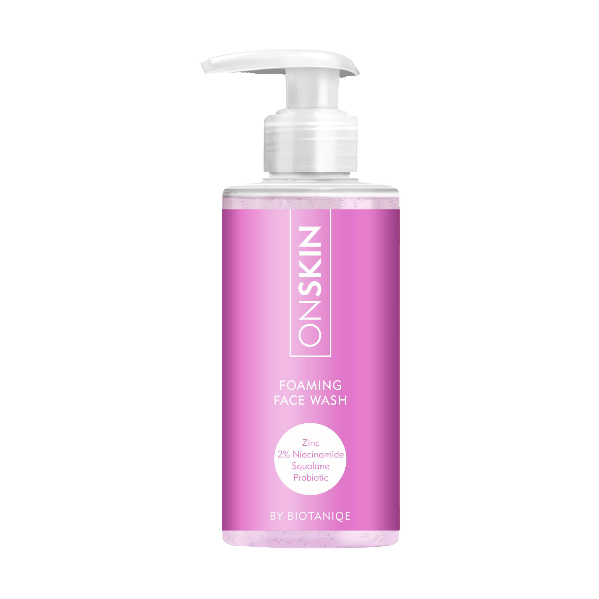 Пінка для вмивання Biotaniqe OnSkin Foaming Face Wash, 150 мл
