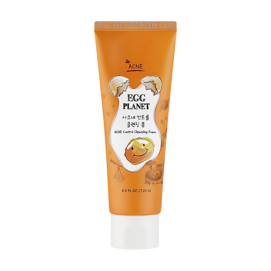 Пінка для вмивання Daeng Gi Meo Ri Egg Planet Acne Control Cleansing Foam для проблемної шкіри, 120 мл