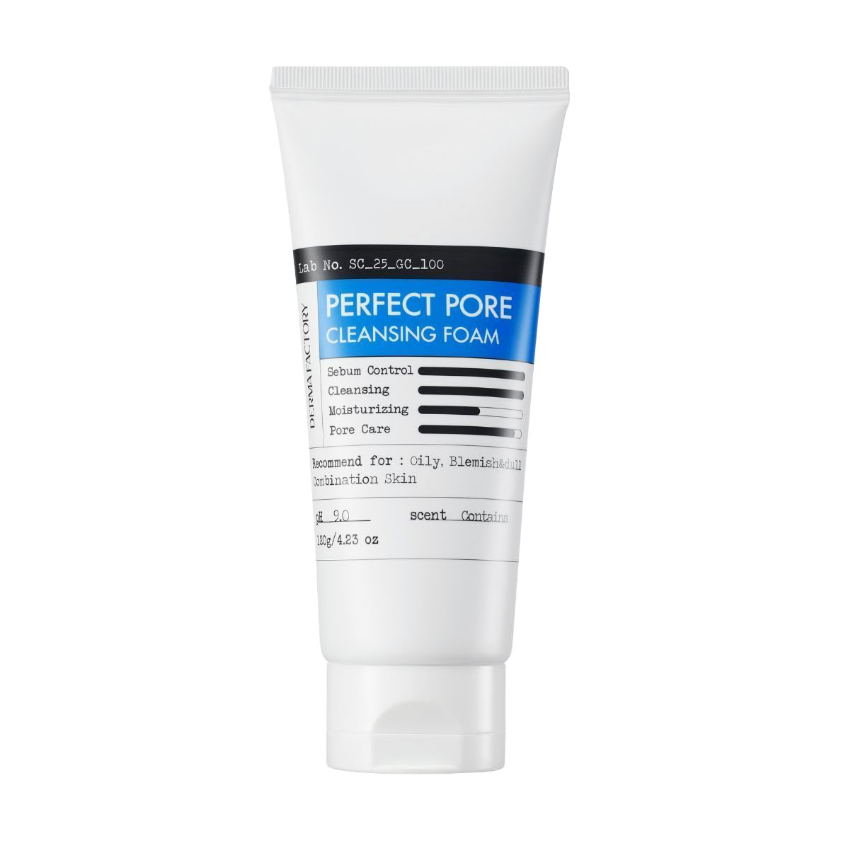 Пінка для вмивання Derma Factory Perfect Pore Cleansing Foam, 120 г