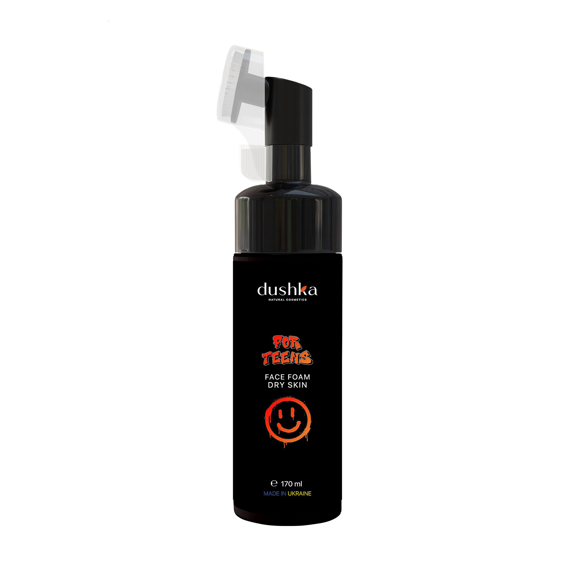 Пінка для вмивання Dushka For Teens Face Foam Dry Skin для підлітків, для сухої шкіри обличчя, 170 мл