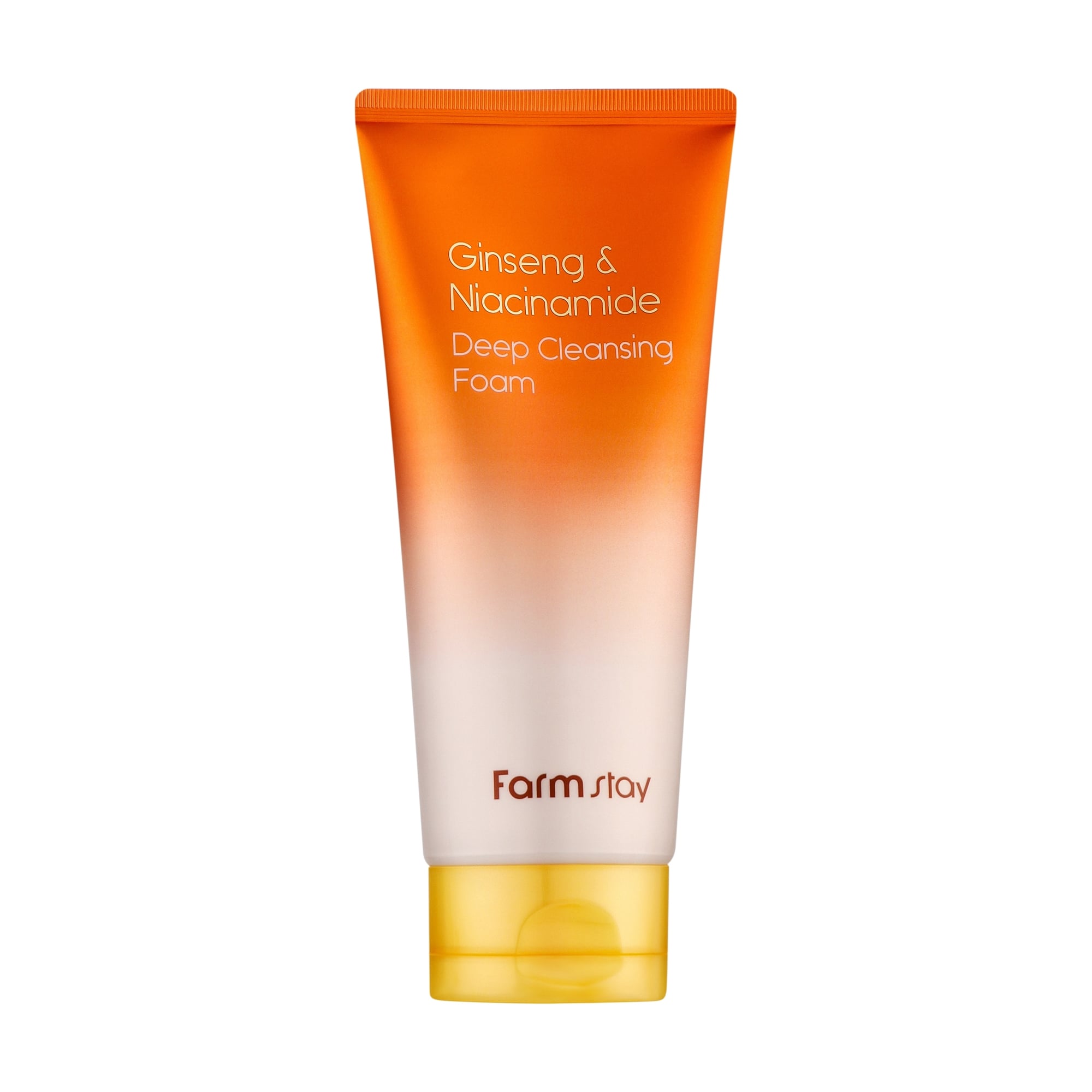 Пінка для вмивання FarmStay Ginseng &amp; Niacinamide Deep Cleansing Foam з женьшенем та ніацинамідом, 180 мл