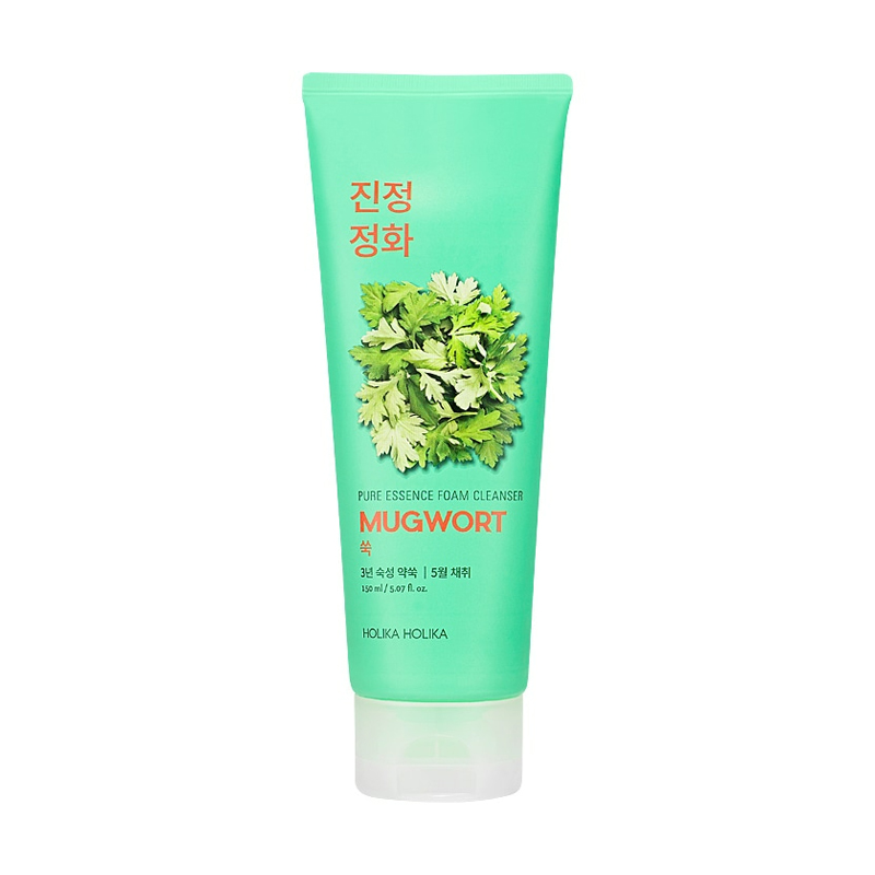 Пінка для вмивання Holika Holika Pure Essence Mugwort Foam Cleanser, 150 мл