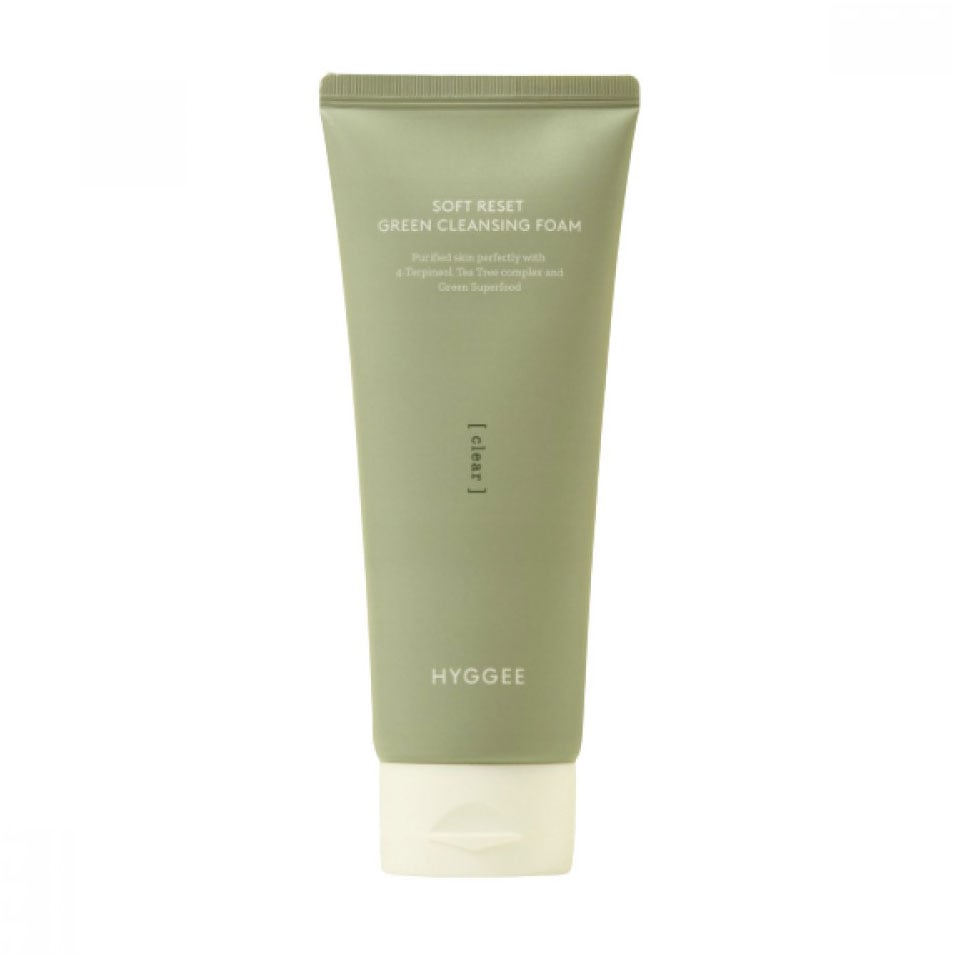 Пінка для вмивання Hyggee Soft Reset Green Cleansing Foam з комплексом зелених суперфудів, 150 мл