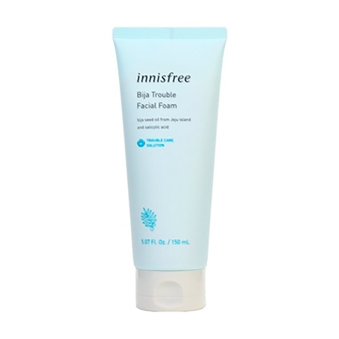 Пінка для вмивання Innisfree Bija Trouble Facial Foam для проблемної шкіри, 150 мл