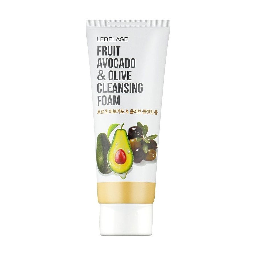 Пінка для вмивання Lebelage Fruit Avocado &amp; Olive Cleansing Foam, 100 мл