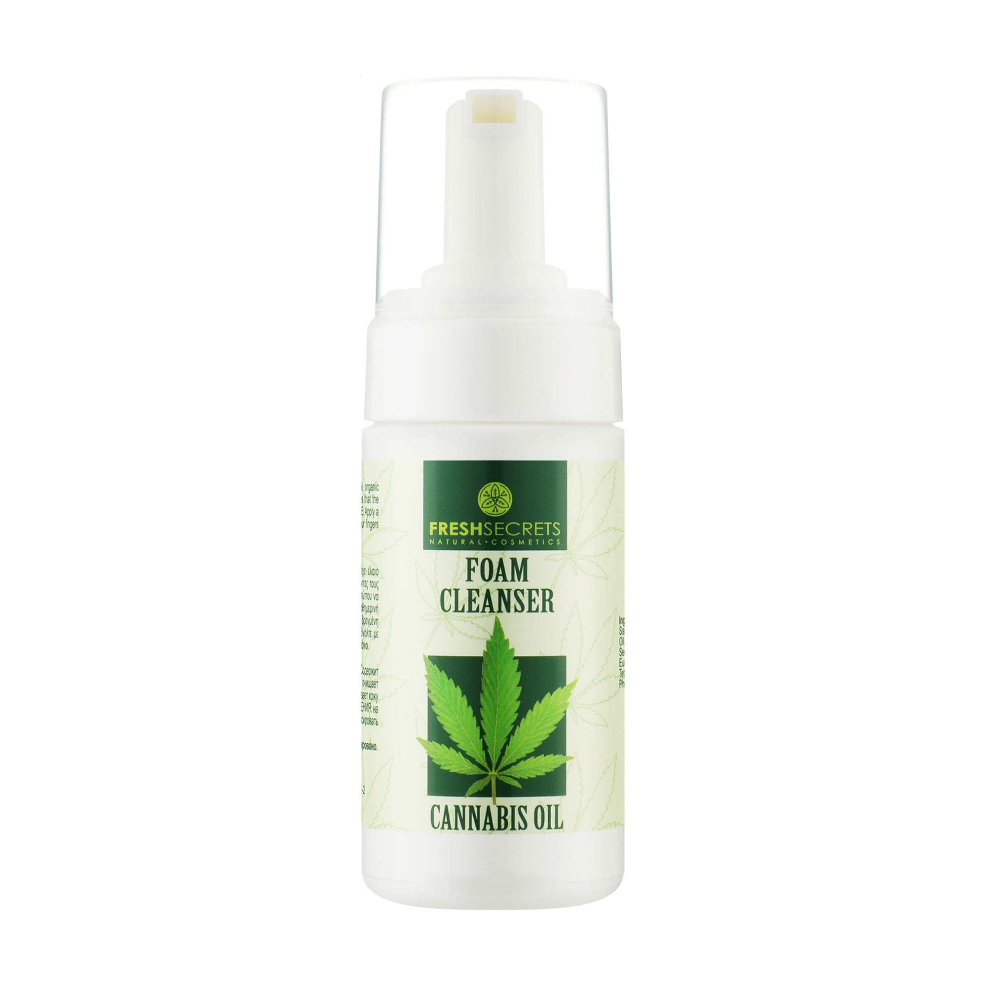 Пінка для вмивання Madis Fresh Secrets Cannabis Oil Foam Cleanser, 100 мл