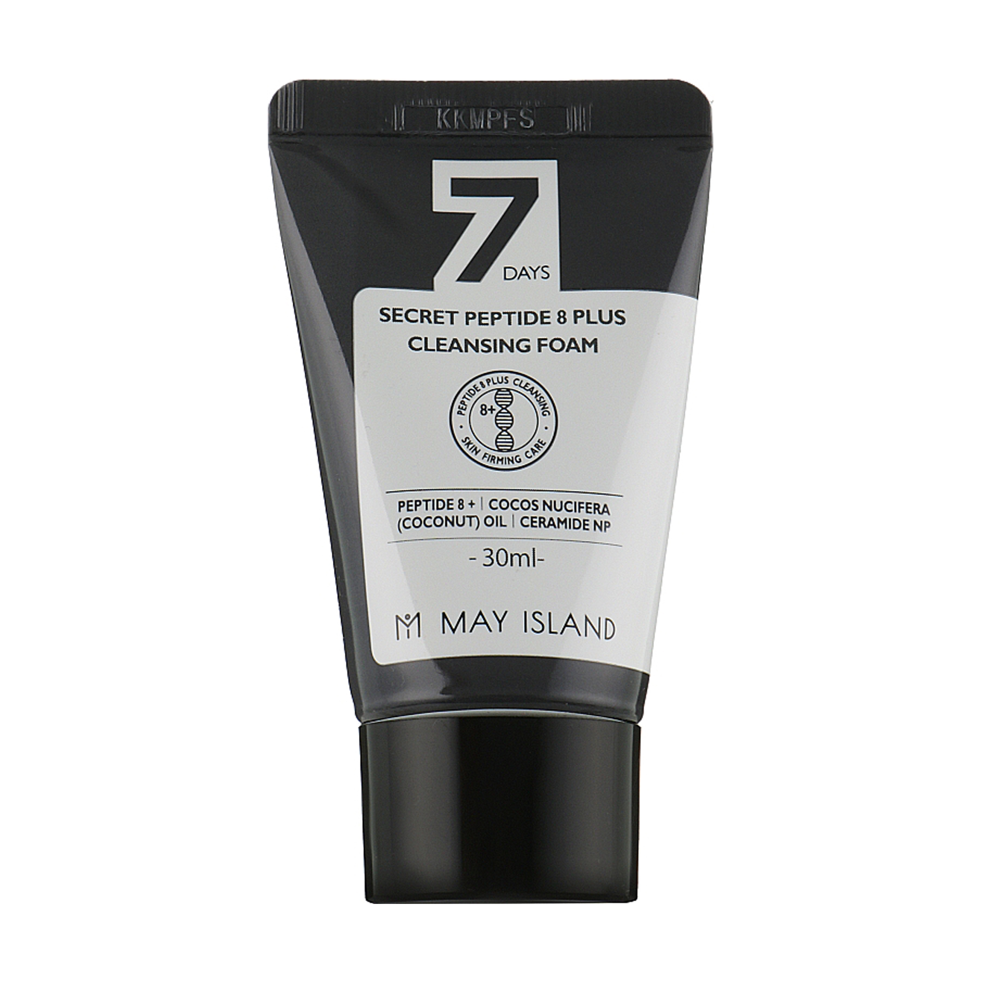Пінка для вмивання May Island 7 Days Secret Peptide 8 Plus Cleansing Foam, 30 мл (мініатюра)