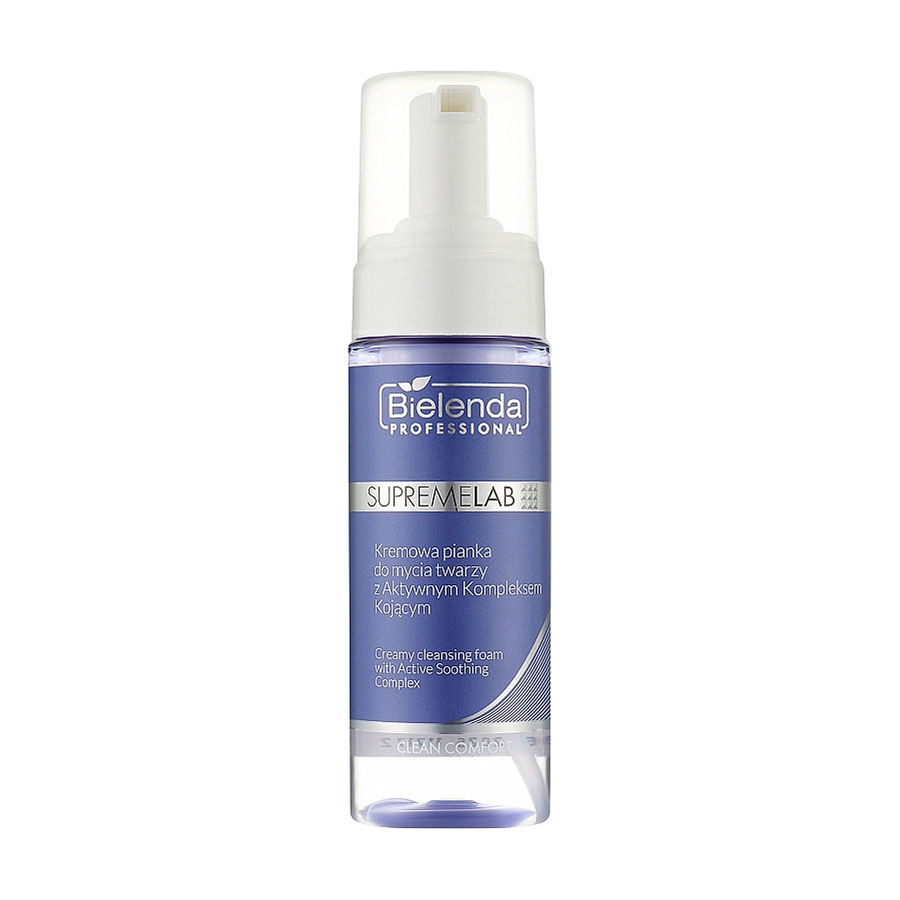 Пінка для вмивання обличчя Bielenda Professional Supremelab Clean Comfort Creamy Cleansing Foam, 150 мл