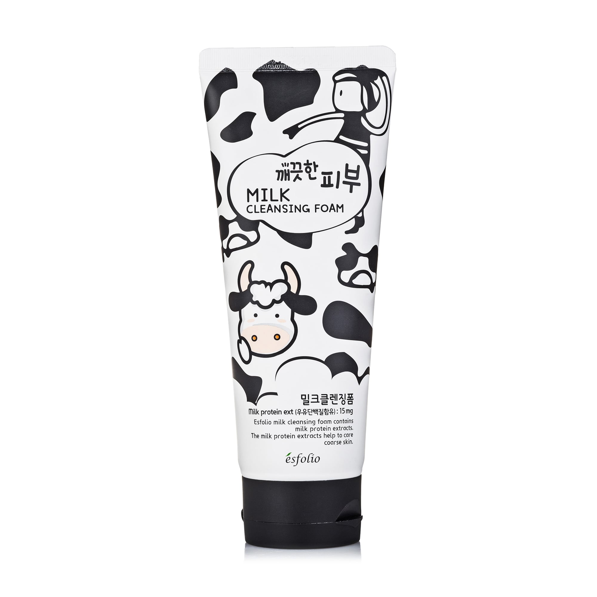 Пінка для вмивання обличчя Esfolio Milk Cleansing Foam Молочна, 150 мл